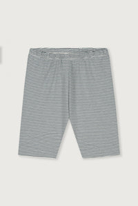 Jersey Biker Shorts Blue Grey Cream