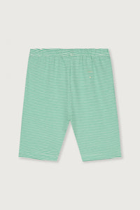 Jersey Biker Shorts Bright Green Cream