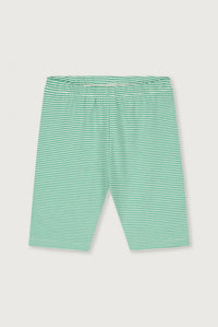 Jersey Biker Shorts Bright Green Cream
