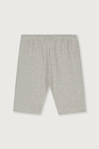 Jersey Biker Shorts Grey Melange Cream
