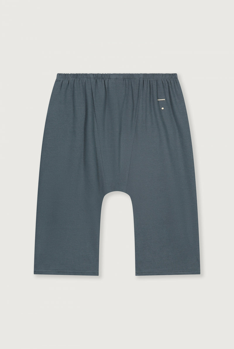 Baby Pants w/ Frontseams GOTS | Blue Grey