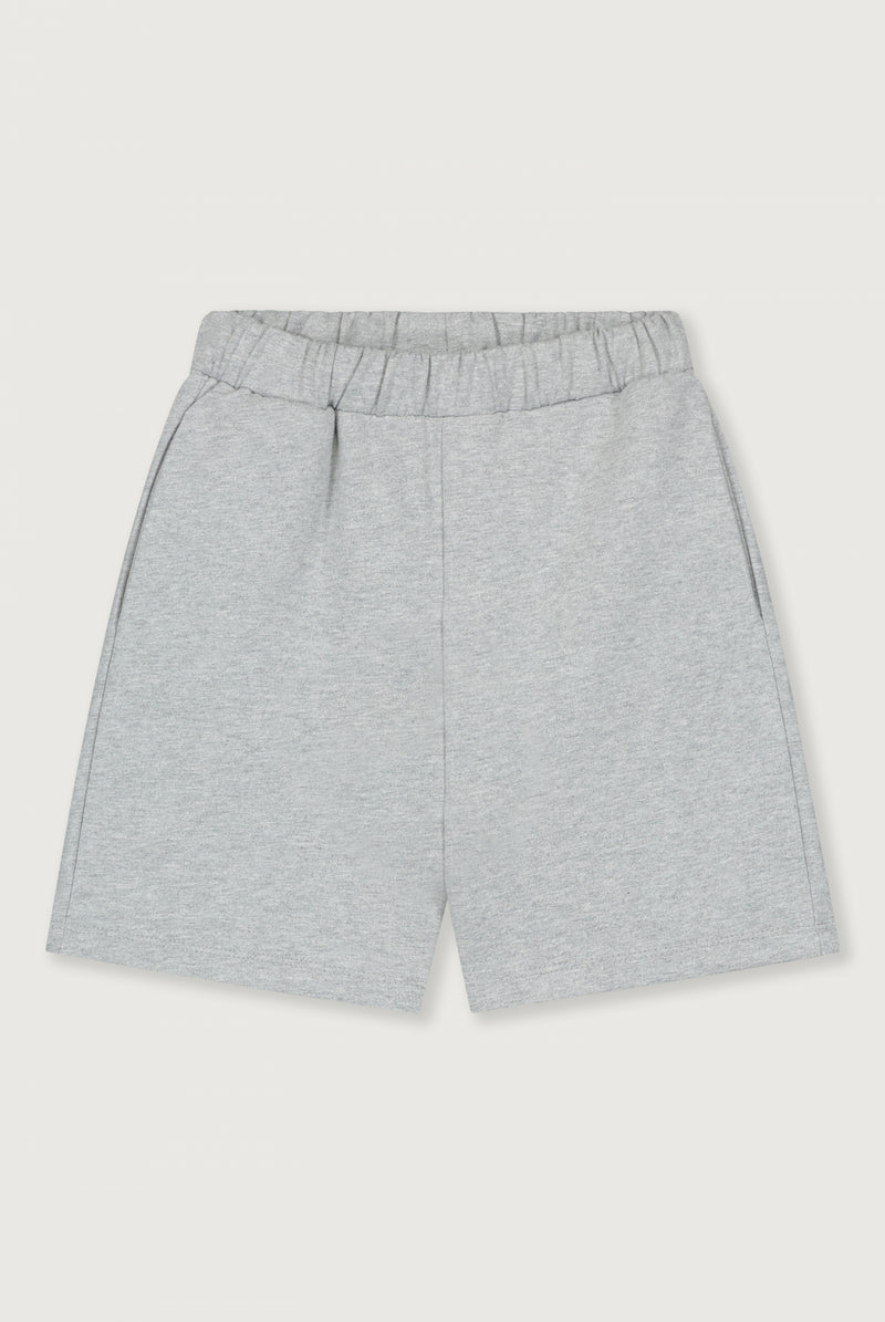 Long Shorts GOTS | Grey Melange