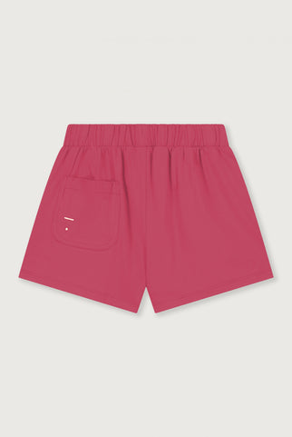 Elasticated Shorts GOTS | Cherry