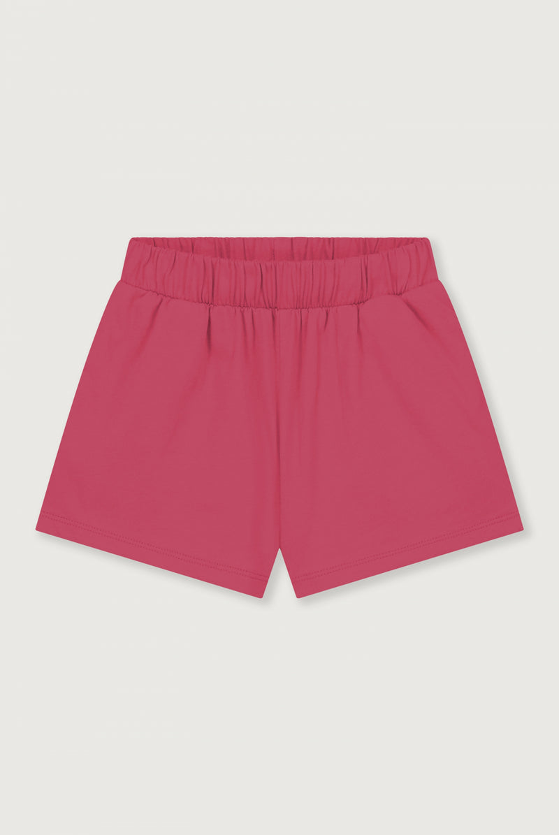 Elasticated Shorts GOTS | Cherry