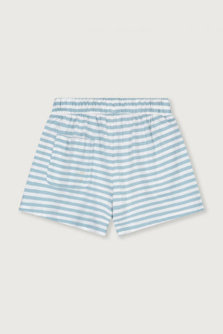 Elasticated Shorts GOTS | Sky - Off White
