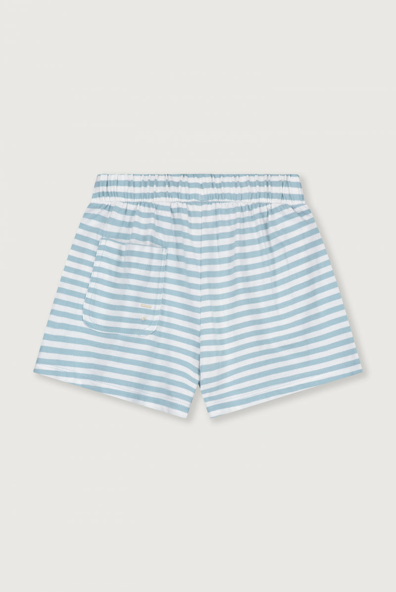 Elasticated Shorts GOTS | Sky - Off White
