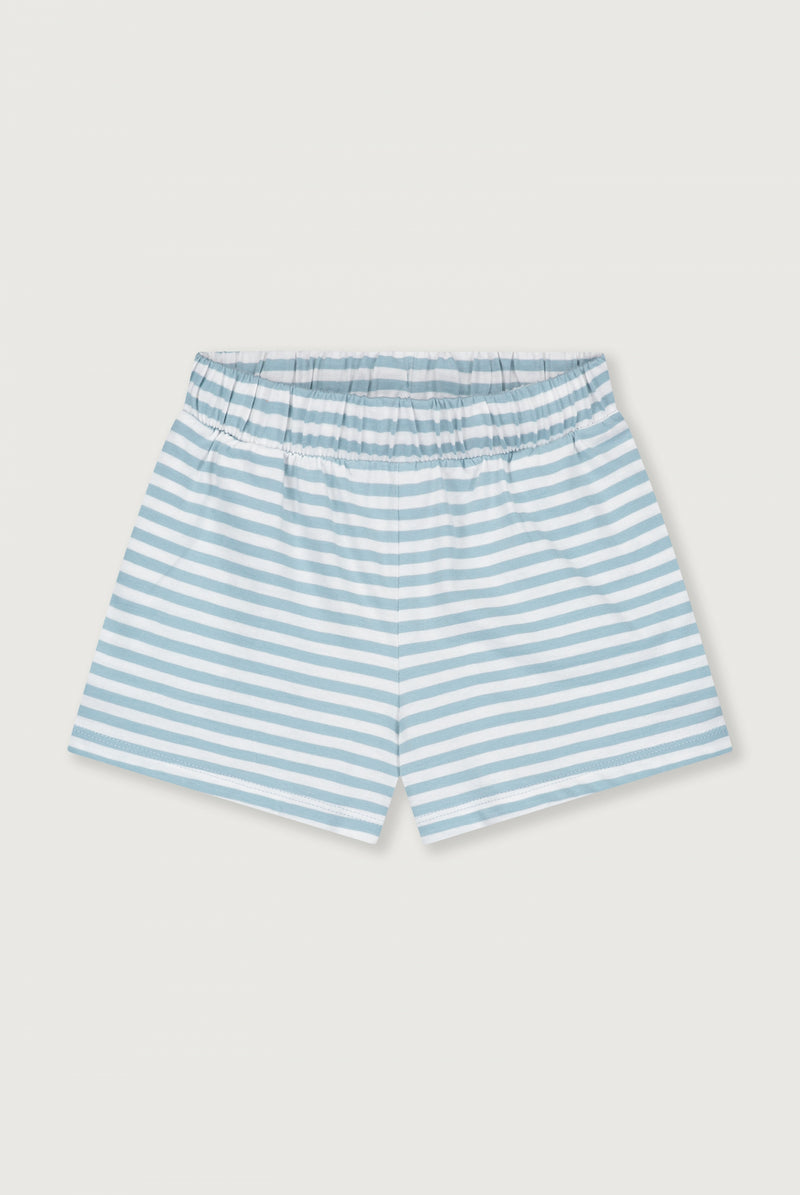 Elasticated Shorts GOTS | Sky - Off White