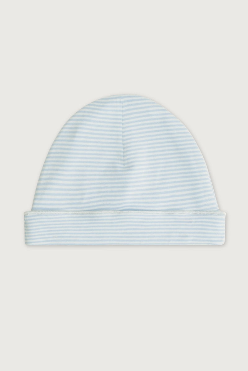 Baby Beanie | Sky - Cream