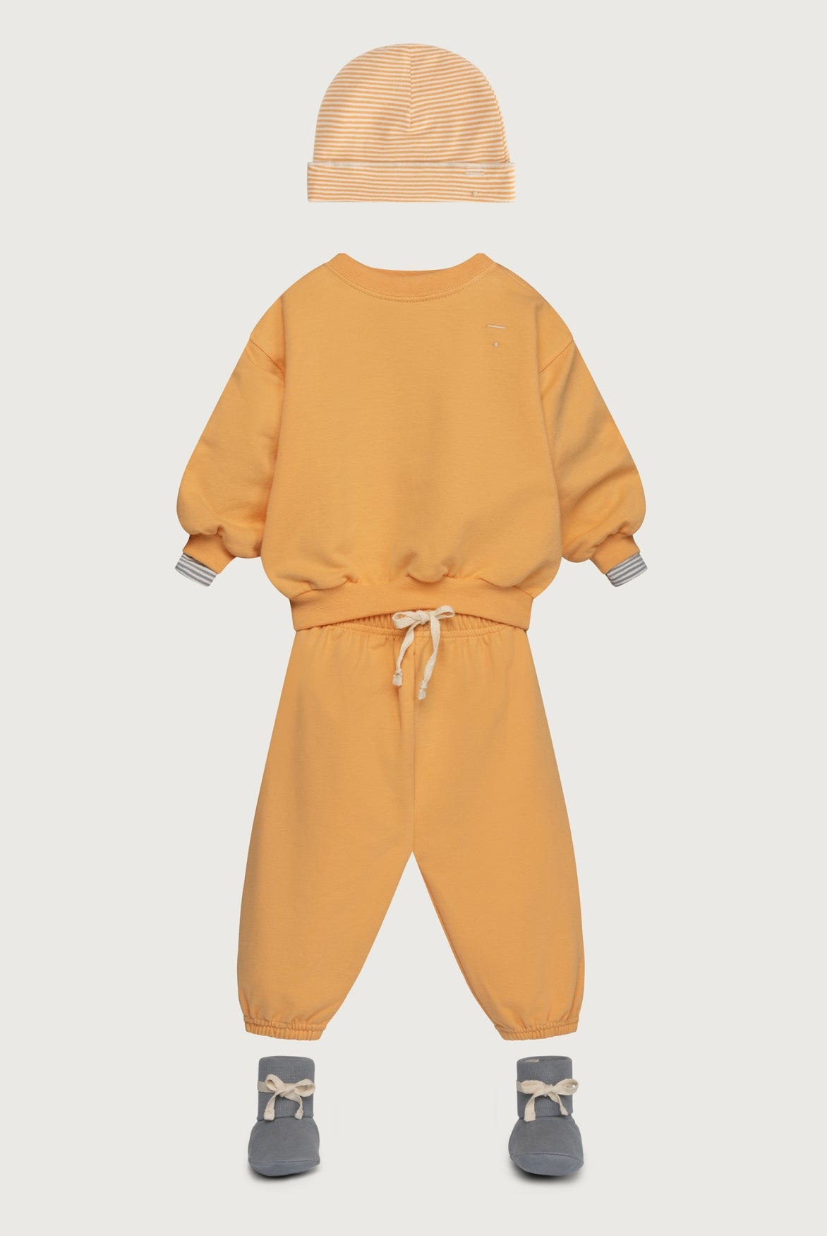 Baby Dropped Shoulder Sweater | Melon