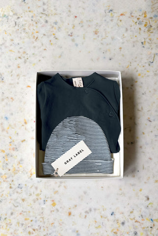The Newborn Essentials | Blue Grey