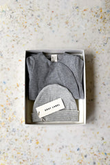 Newborn Essentials Set | Gray Melange