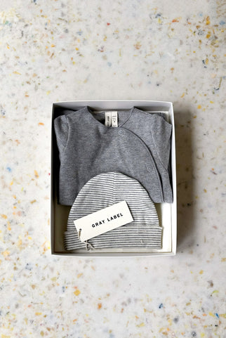 The Newborn Essentials | Grey Melange