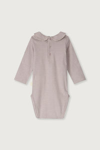 Baby Collar Onesie | Berry - Cream