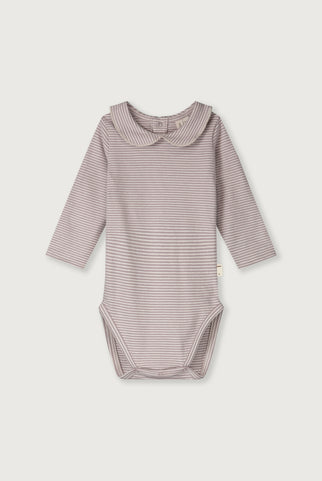 Baby Collar Onesie | Berry - Cream