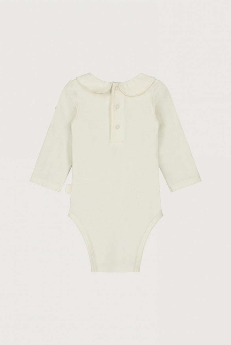 Baby Collar Onesie | Cream