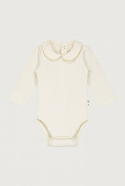 Baby Collar Onesie | Cream