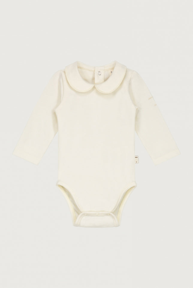 Baby Collar Onesie | Cream