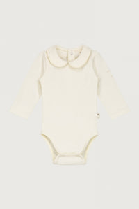 Baby Collar Onesie | Cream