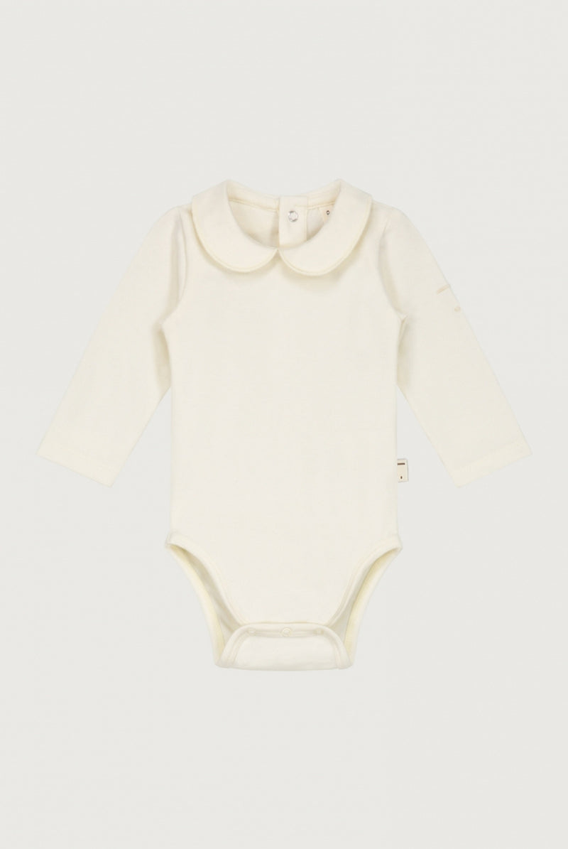 Baby Collar Onesie | Cream