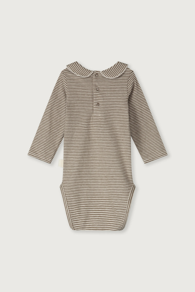 Baby Collar Onesie | Woody - Cream