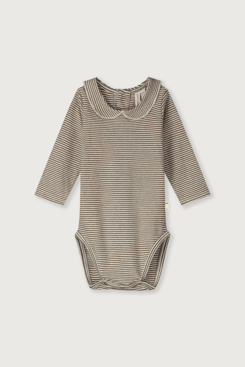 Baby Collar Onesie | Woody - Cream