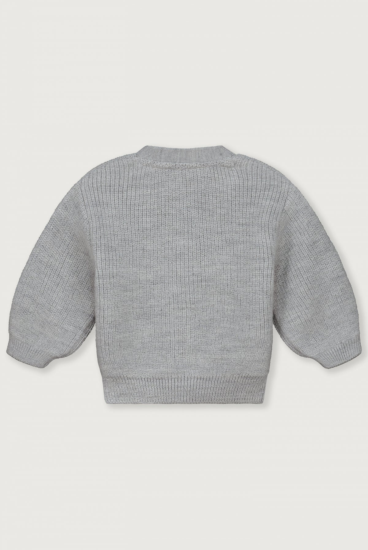 Baby Strickjacke | Grey Melange