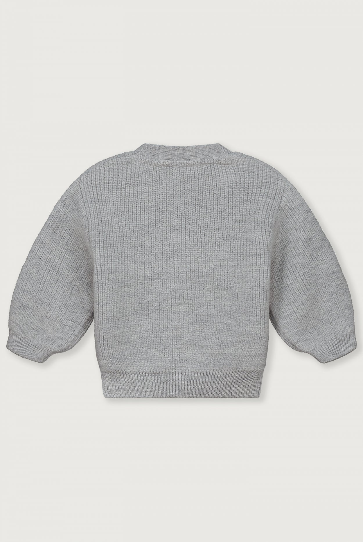 Baby Knitted Cardigan RWS | Grey Melange