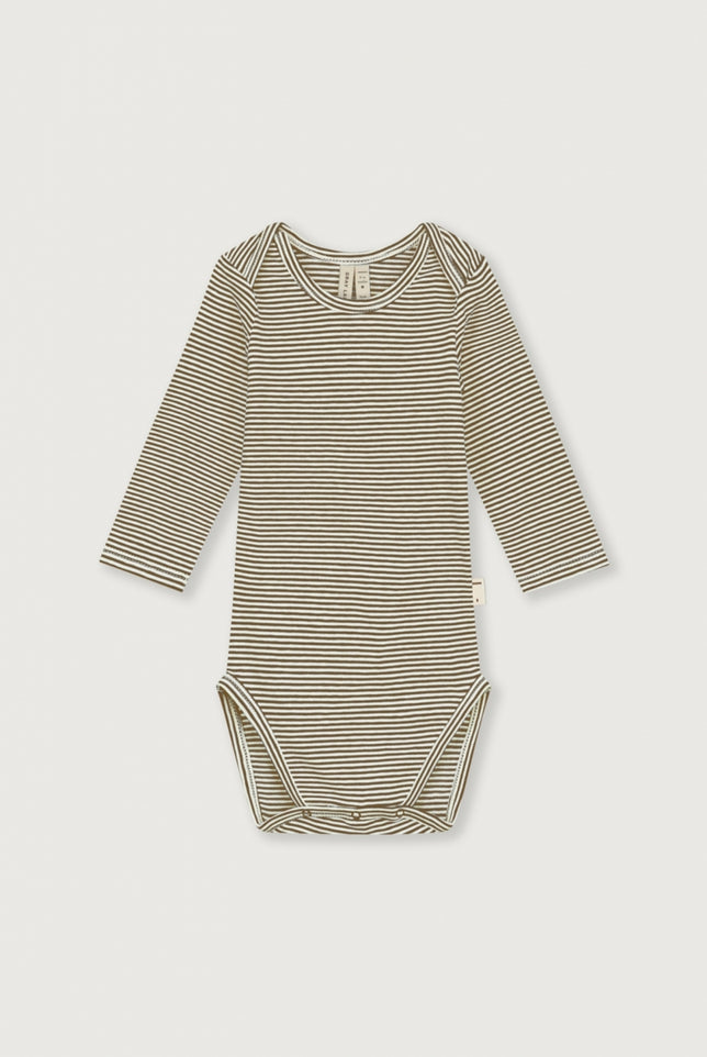 Baby L/S Body | Woody - Cream