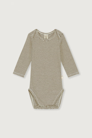 Baby L/S Onesie | Woody - Cream