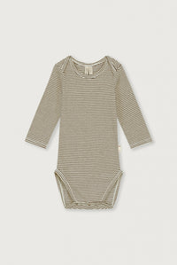 Baby Romper Lange Mouw | Woody - Cream