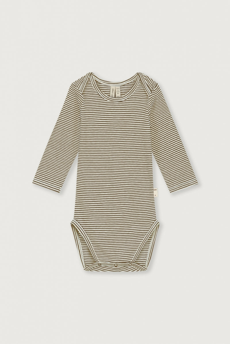 Baby Romper Lange Mouw | Woody - Cream