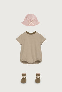 Boxpakje met Korte Mouwen | Woody - Cream