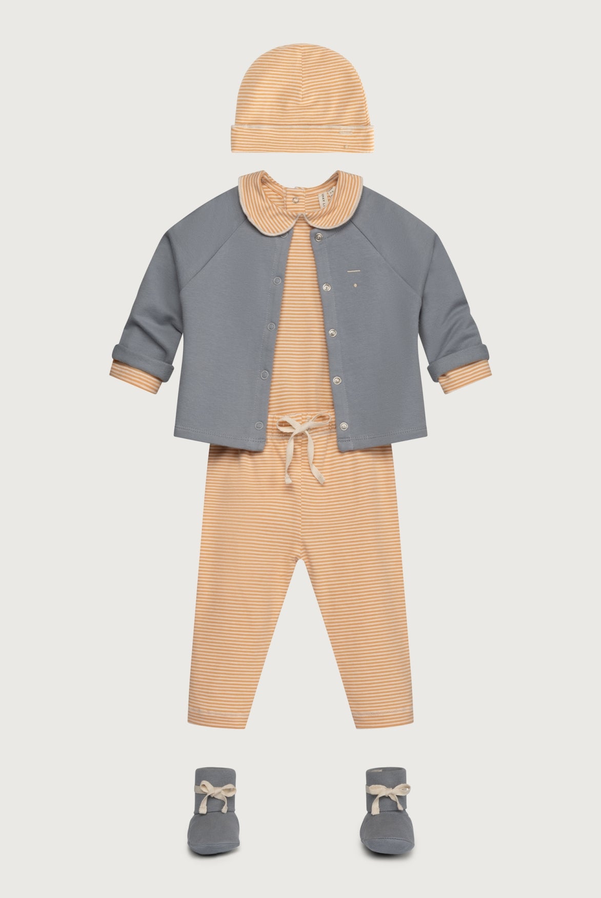 Baby Leggings | Melon - Cream