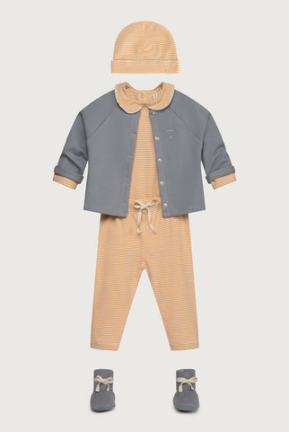 Baby Leggings | Melon - Cream