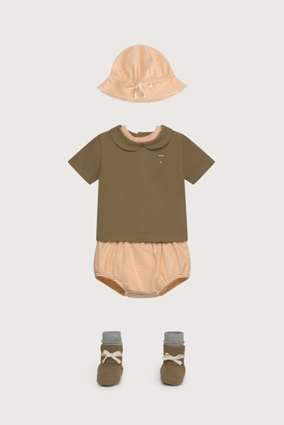 Babyshirt mit Kragen | Woody