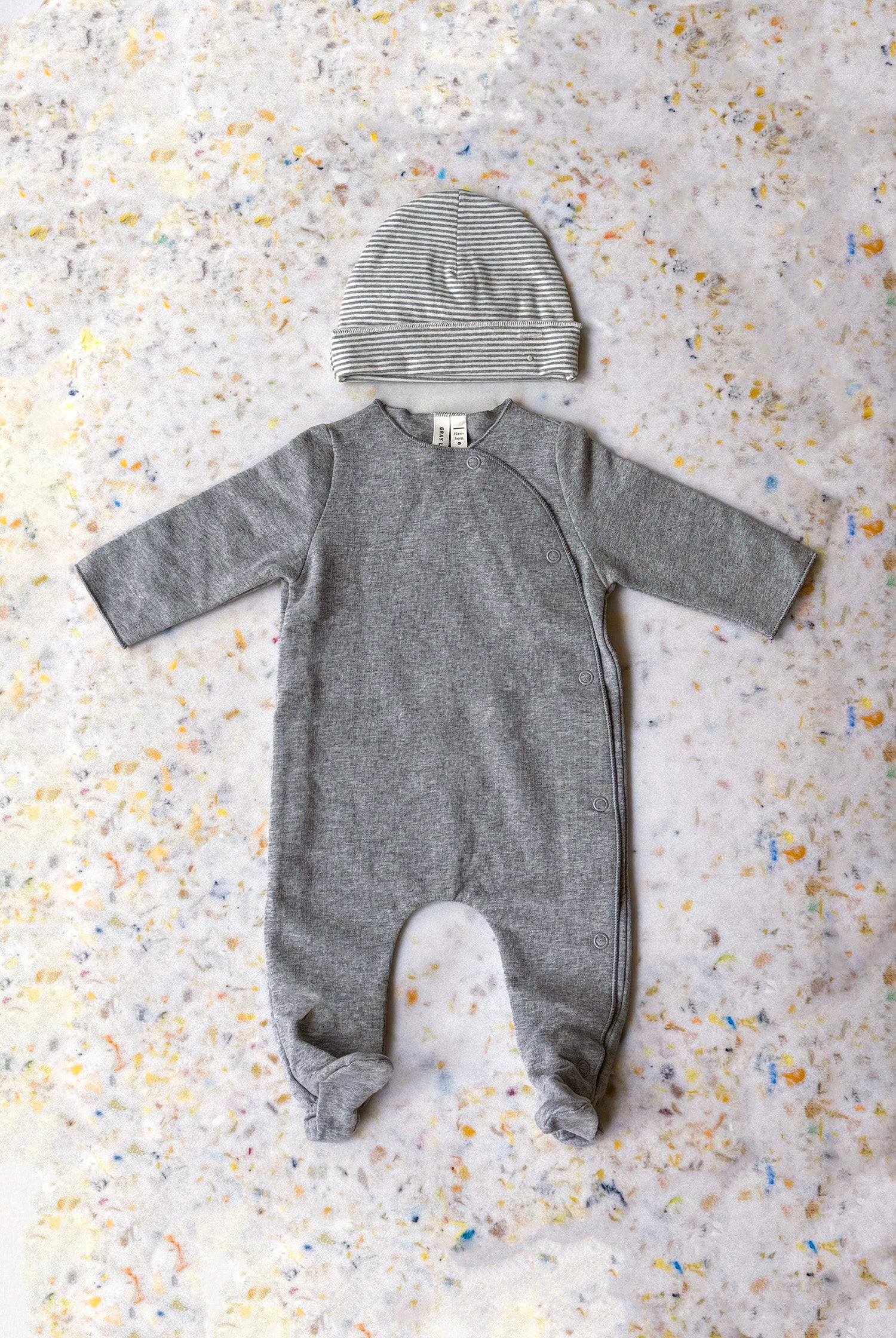 Newborn Essentials Set | Gray Melange