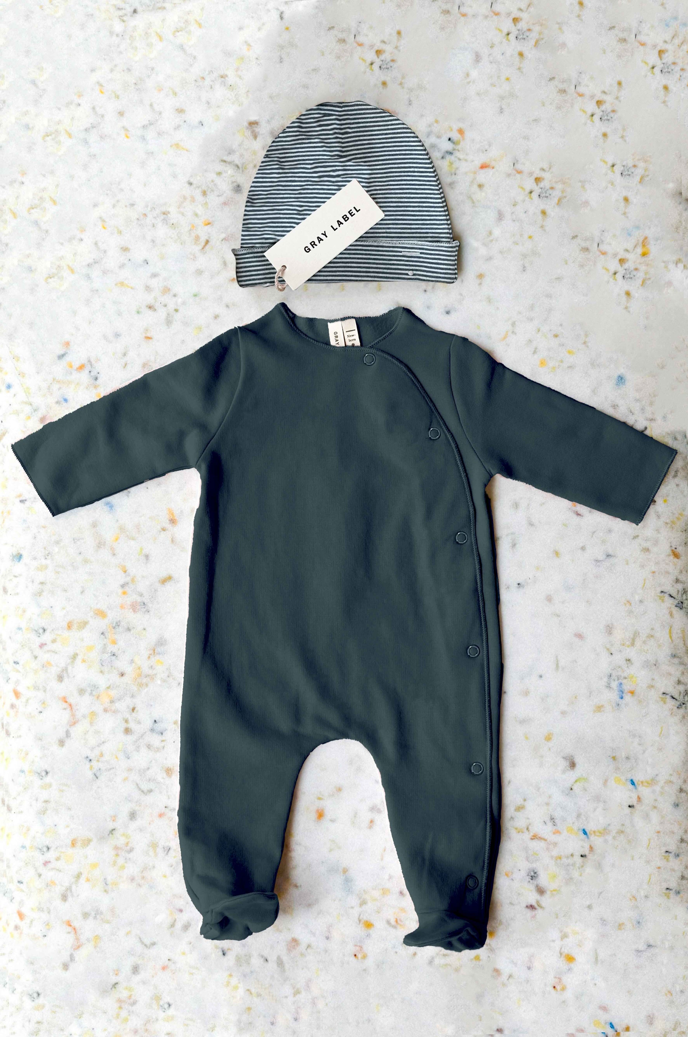 Newborn Essentials Set | Blue Gray