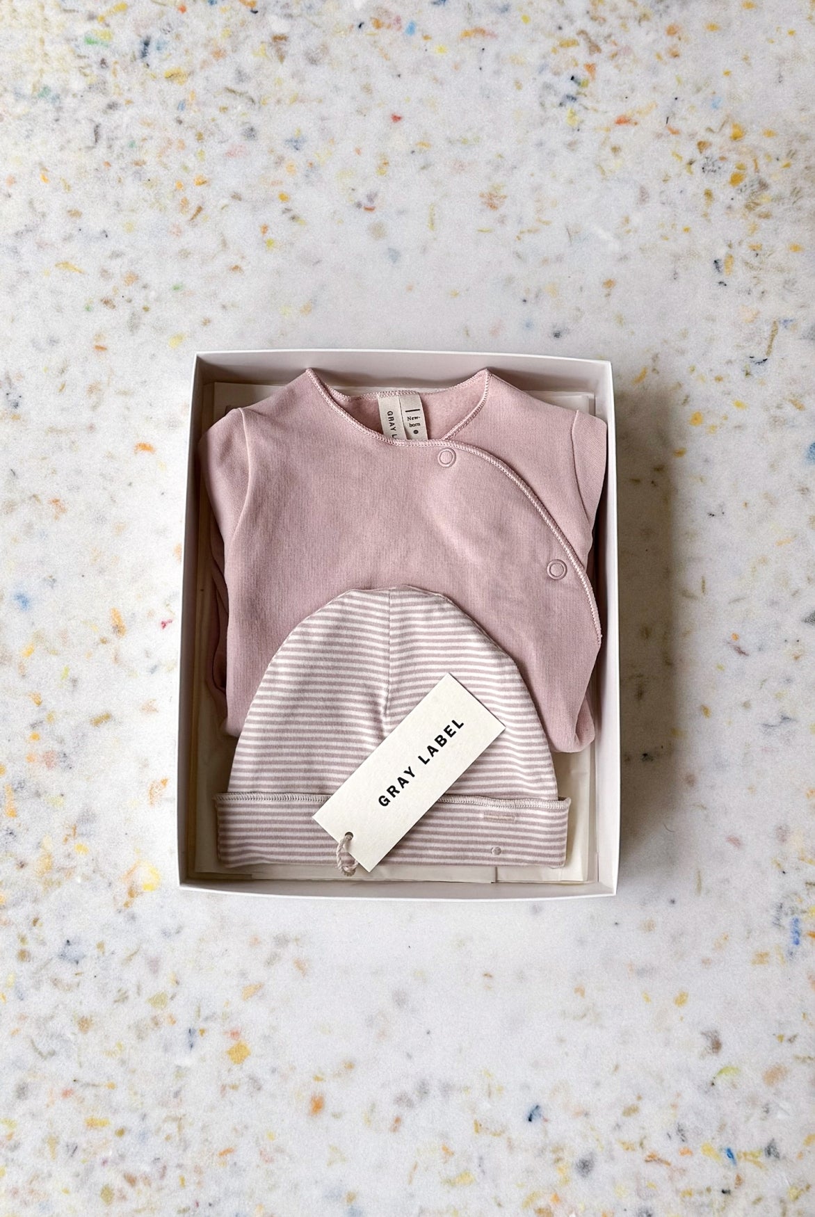 Newborn Essentials Set | Faded Pink