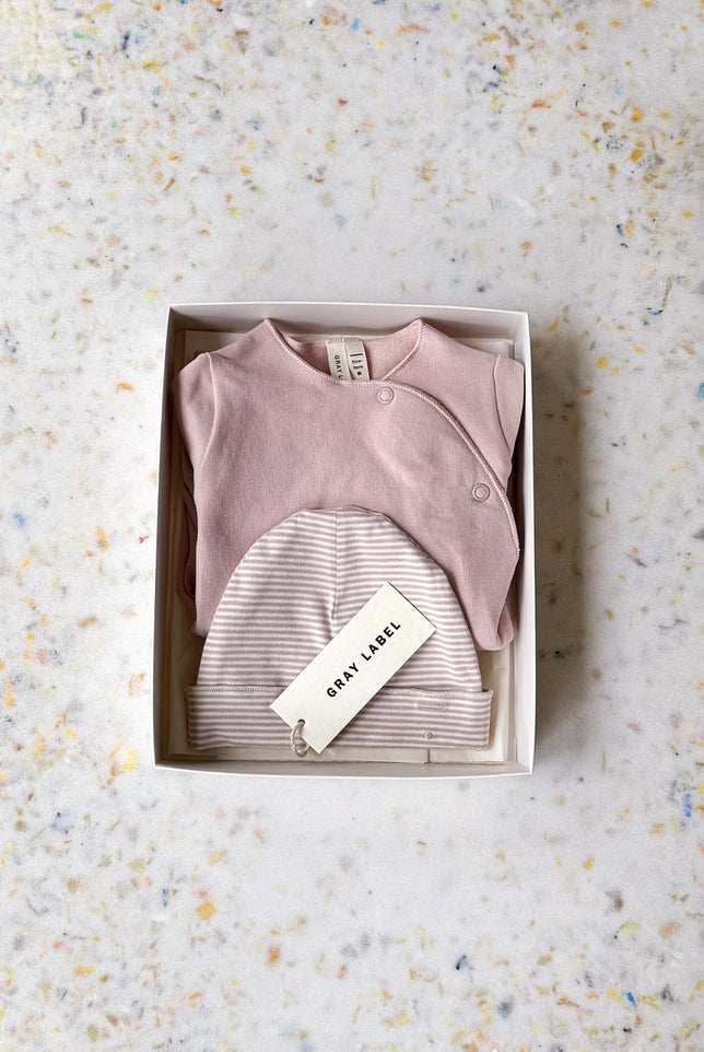 Newborn Essentials Set | Faded Pink