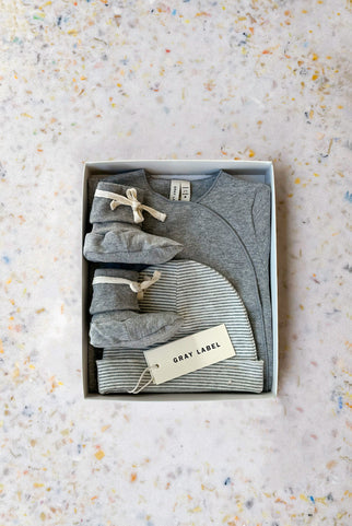 The Soft Start Set | Grey Melange