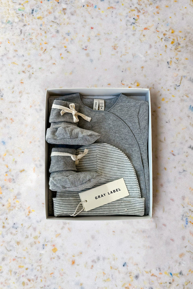 The Soft Start Set | Grey Melange