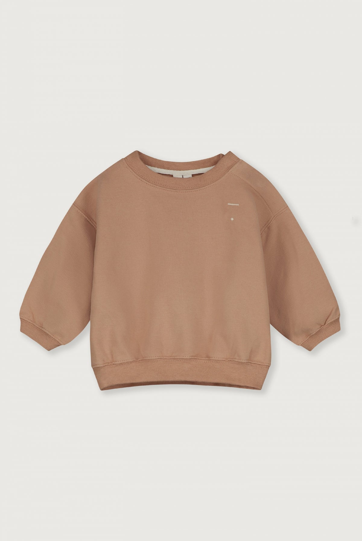 Baby Dropped Shoulder Sweater Biscuit