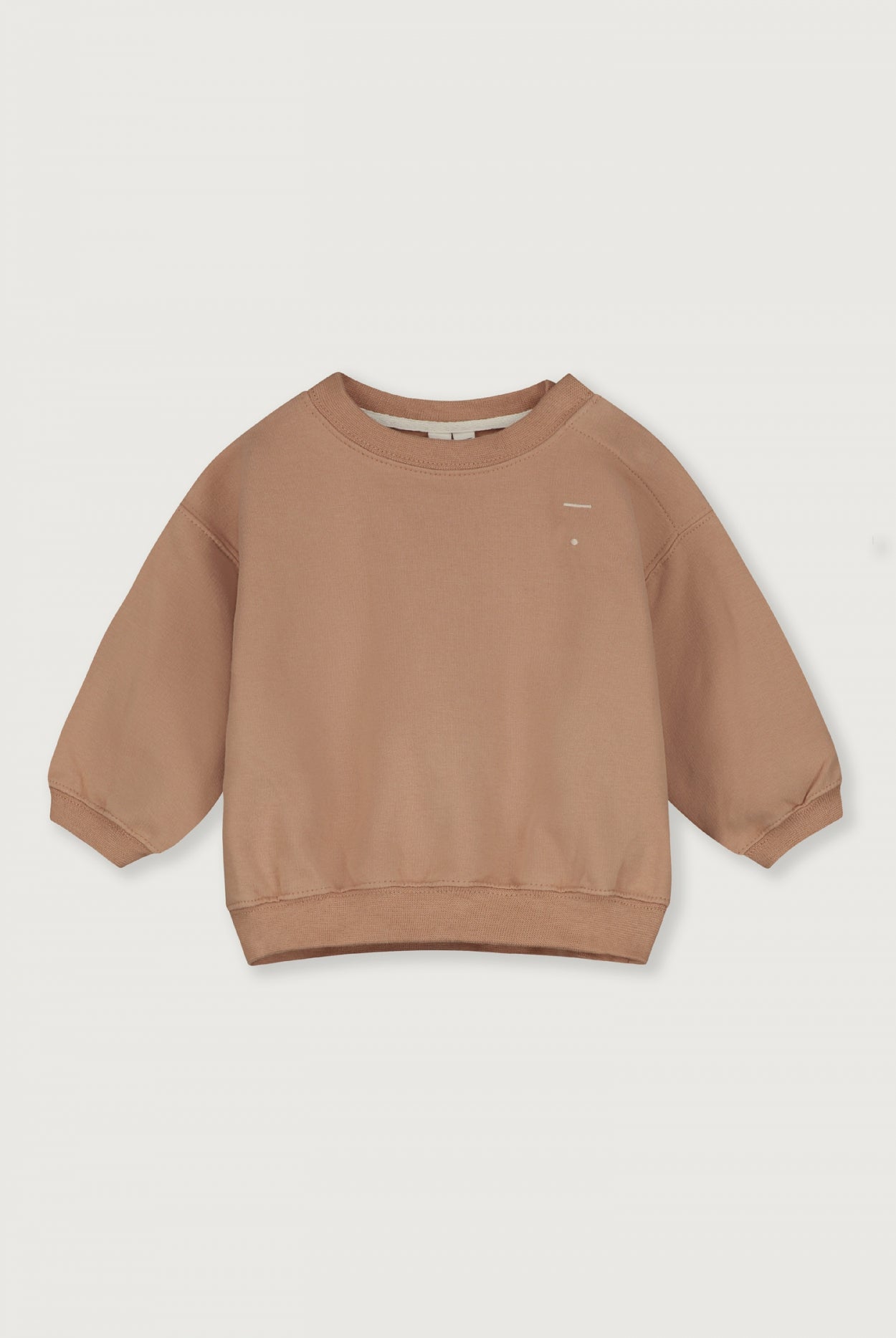 Baby Dropped Shoulder Sweater Biscuit