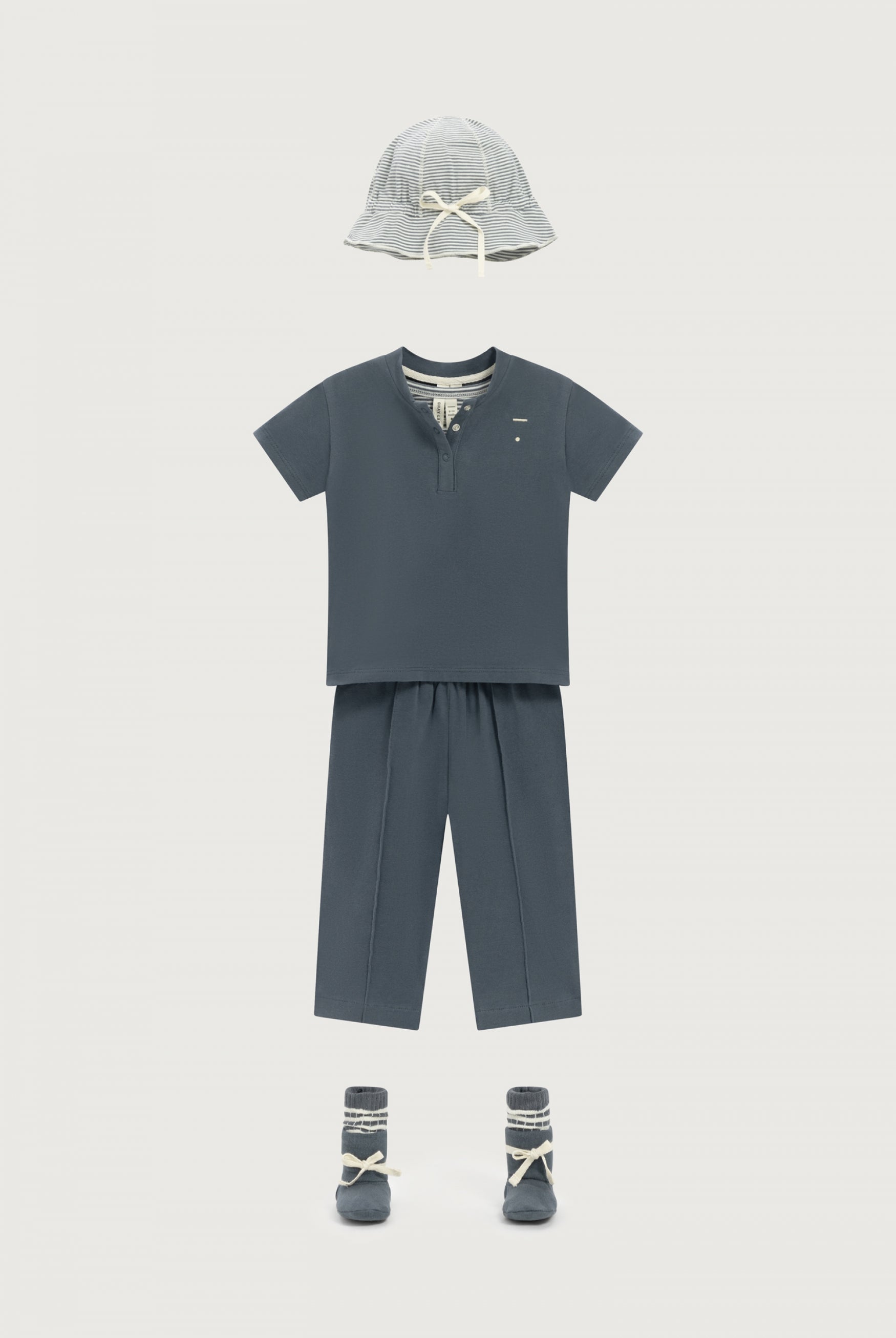 Baby Sun Hat | Gray Melange