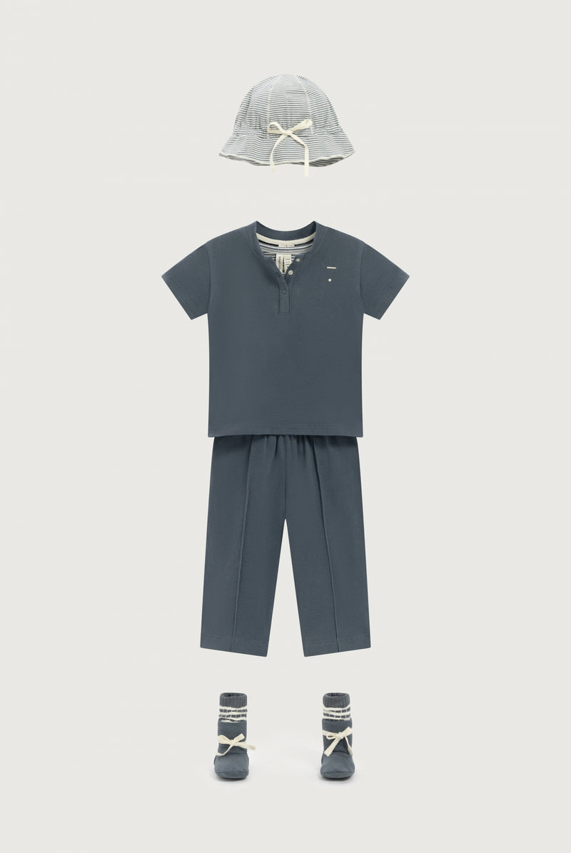 Baby Sun Hat | Gray Melange