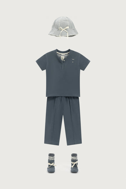 Baby zonnehoedje | Grey Melange