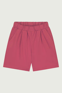 Jersey Bermuda Shorts | Cherry