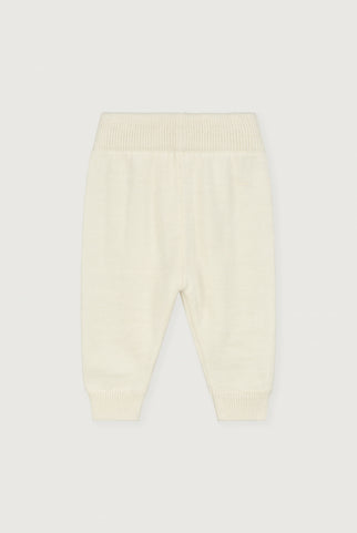 Baby Knitted Legs | Cream