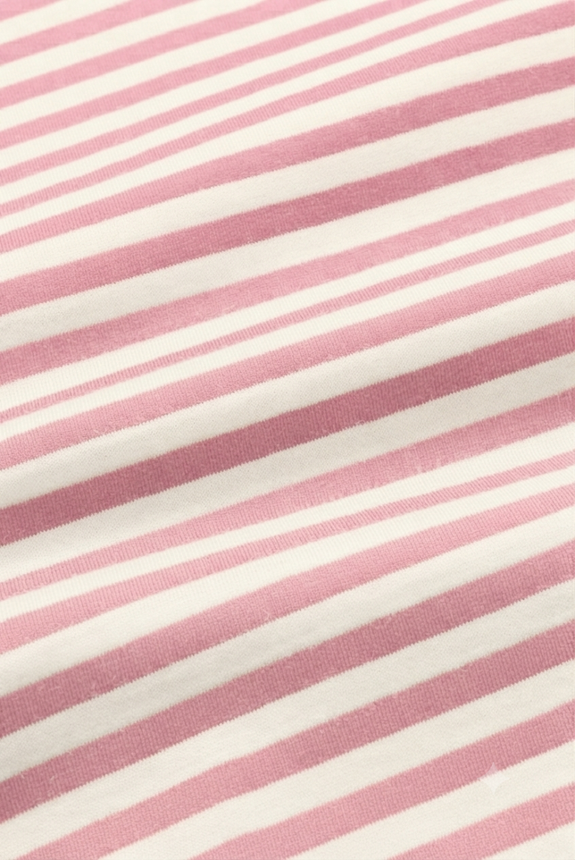L/S Tee | Bubblegum - Cream