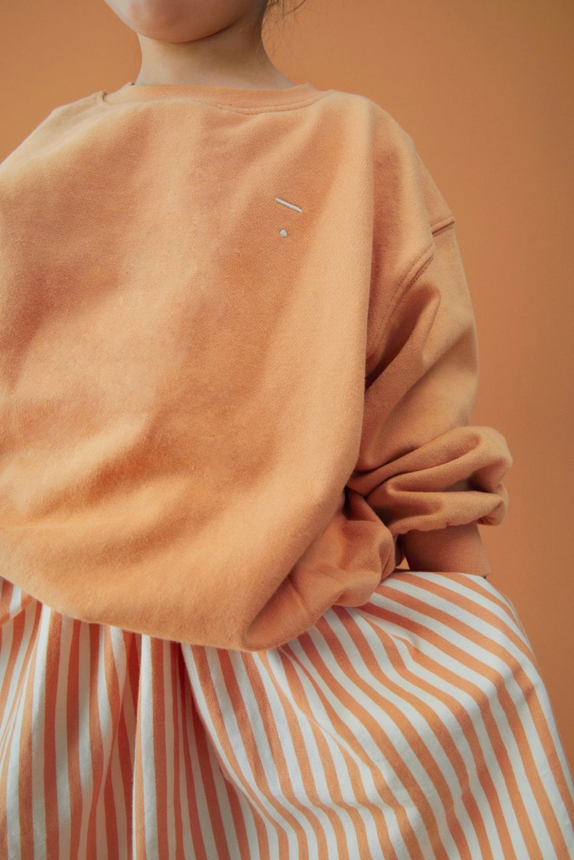 Dropped Shoulder Sweater | Melon